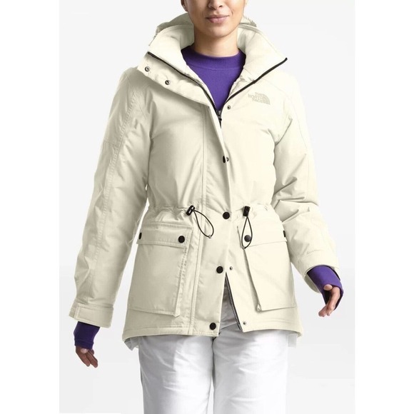 The North Face Jackets & Blazers - THE NORTH FACE WOMEN'S REIGN ON DOWN PARKA VINTAGE WHITE , SIZE - MEDIUM $279